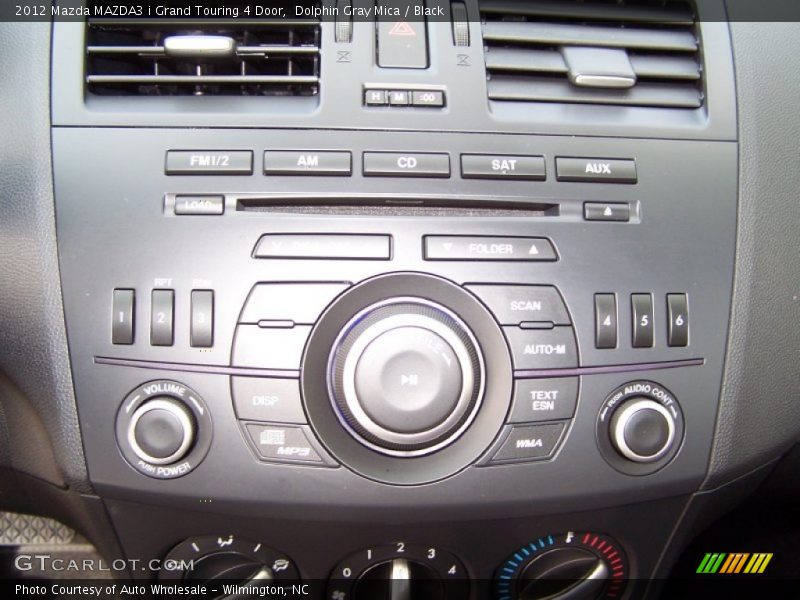 Audio System of 2012 MAZDA3 i Grand Touring 4 Door