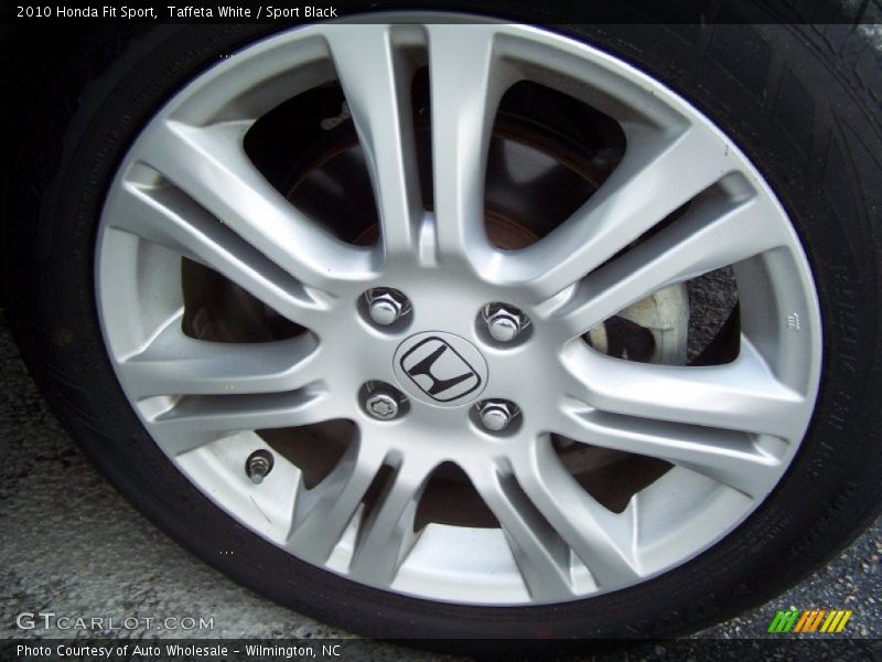 Taffeta White / Sport Black 2010 Honda Fit Sport