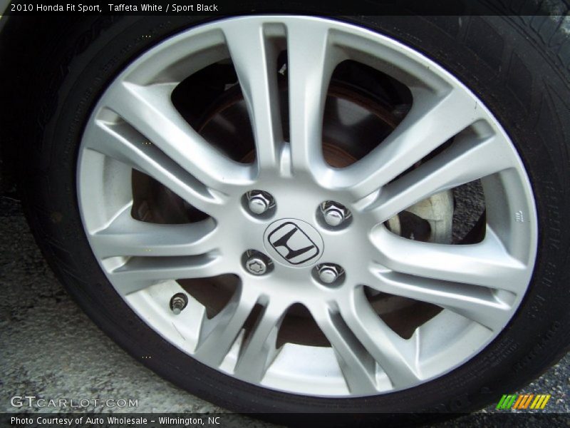 Taffeta White / Sport Black 2010 Honda Fit Sport