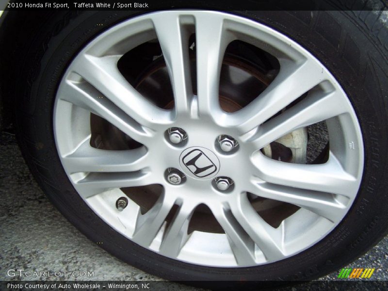 Taffeta White / Sport Black 2010 Honda Fit Sport