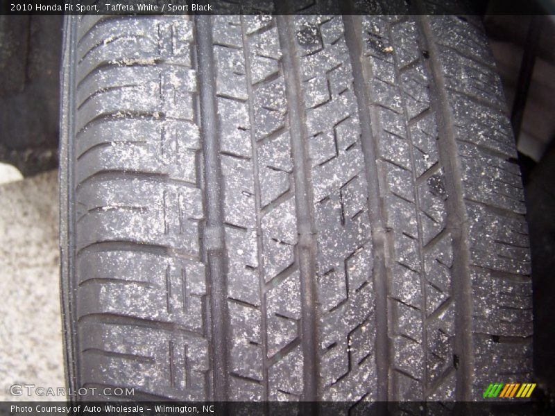 Taffeta White / Sport Black 2010 Honda Fit Sport