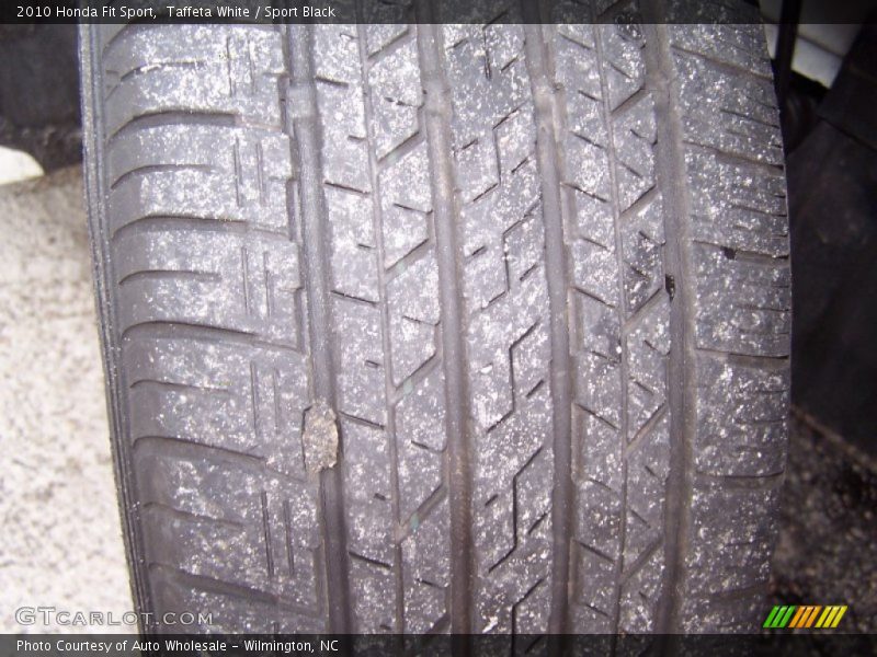 Taffeta White / Sport Black 2010 Honda Fit Sport