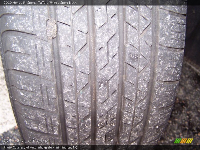 Taffeta White / Sport Black 2010 Honda Fit Sport