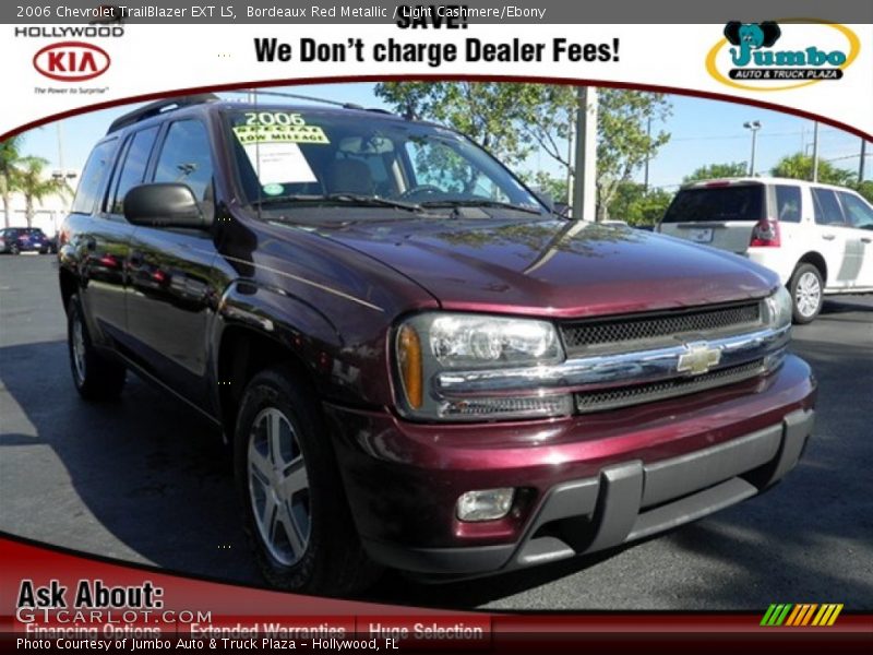Bordeaux Red Metallic / Light Cashmere/Ebony 2006 Chevrolet TrailBlazer EXT LS