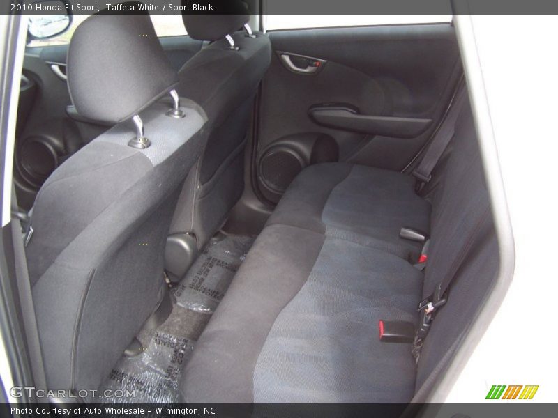 Taffeta White / Sport Black 2010 Honda Fit Sport