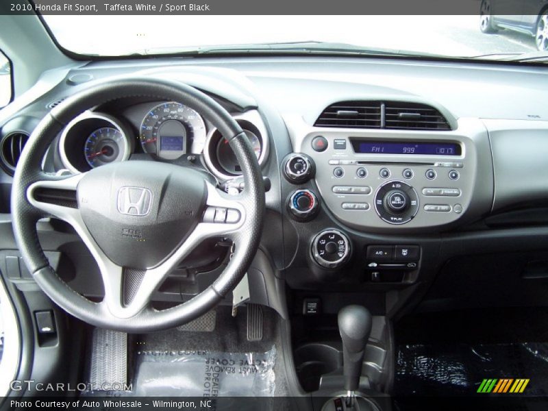 Taffeta White / Sport Black 2010 Honda Fit Sport