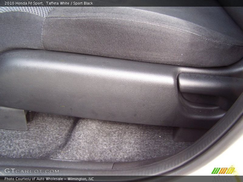 Taffeta White / Sport Black 2010 Honda Fit Sport