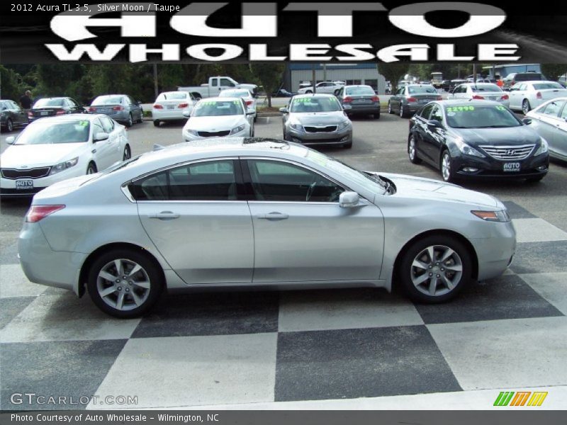 Silver Moon / Taupe 2012 Acura TL 3.5
