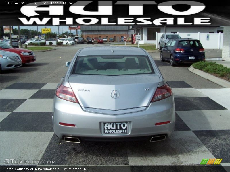 Silver Moon / Taupe 2012 Acura TL 3.5