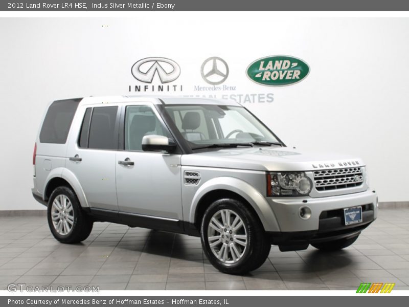 Indus Silver Metallic / Ebony 2012 Land Rover LR4 HSE