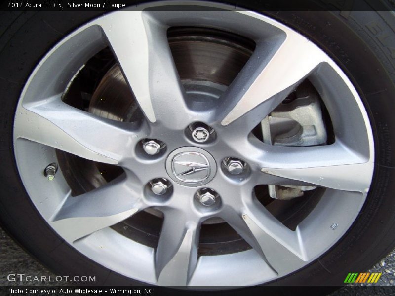 Silver Moon / Taupe 2012 Acura TL 3.5