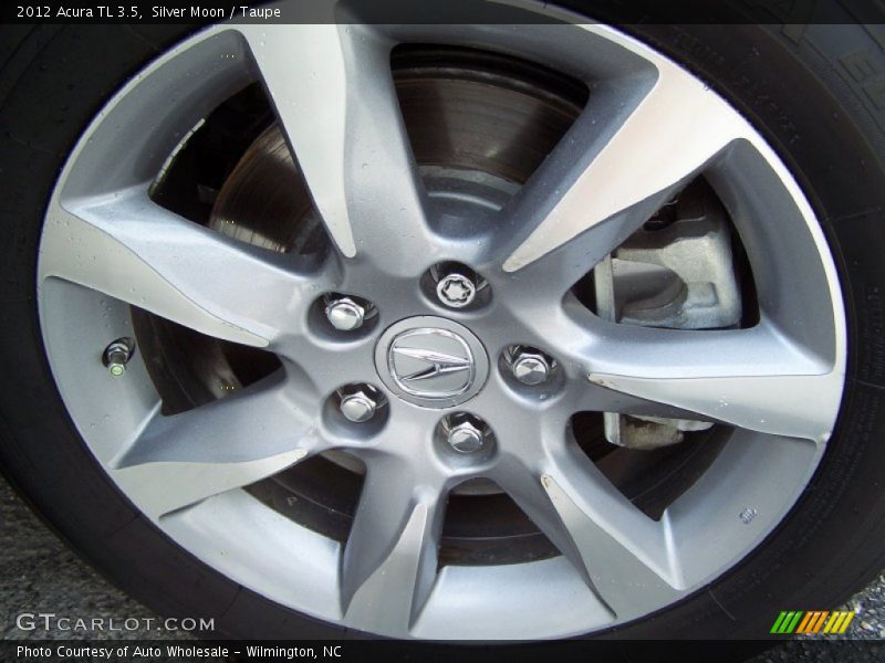 Silver Moon / Taupe 2012 Acura TL 3.5