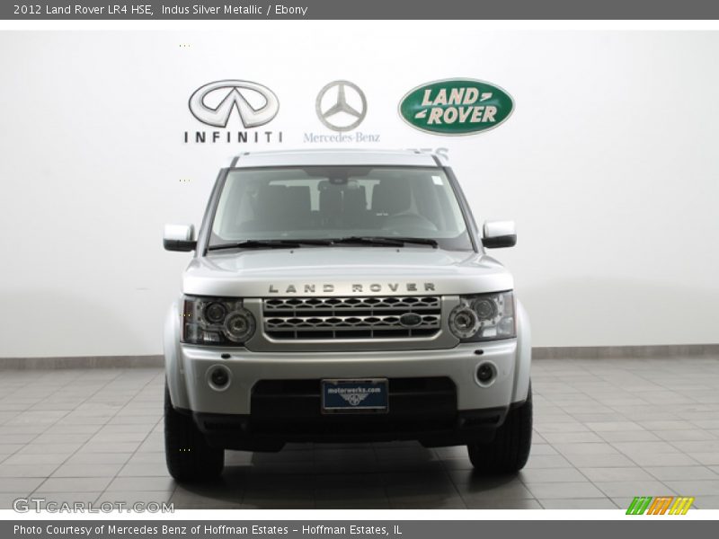 Indus Silver Metallic / Ebony 2012 Land Rover LR4 HSE