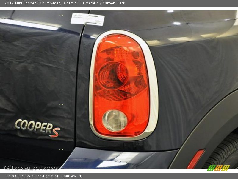 Cosmic Blue Metallic / Carbon Black 2012 Mini Cooper S Countryman