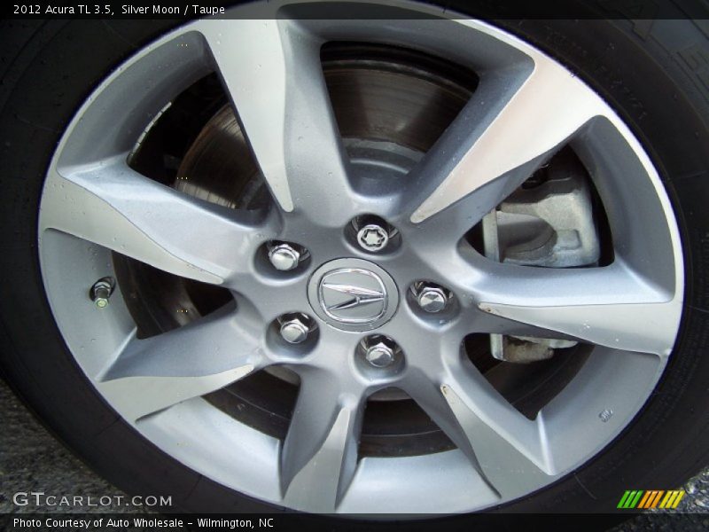 Silver Moon / Taupe 2012 Acura TL 3.5