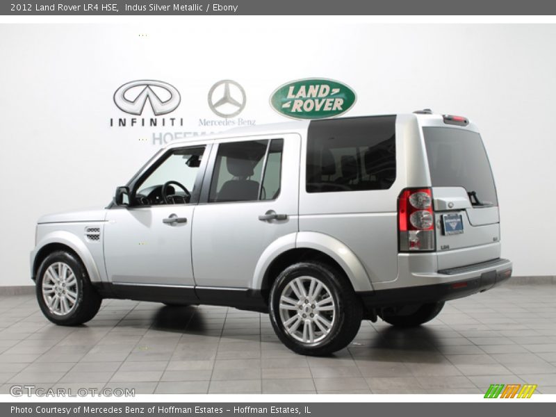 Indus Silver Metallic / Ebony 2012 Land Rover LR4 HSE