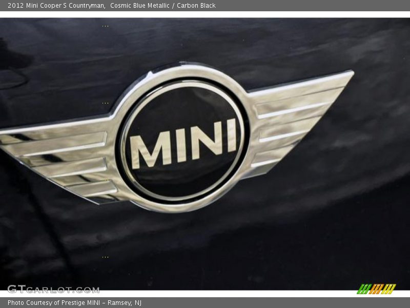 Cosmic Blue Metallic / Carbon Black 2012 Mini Cooper S Countryman