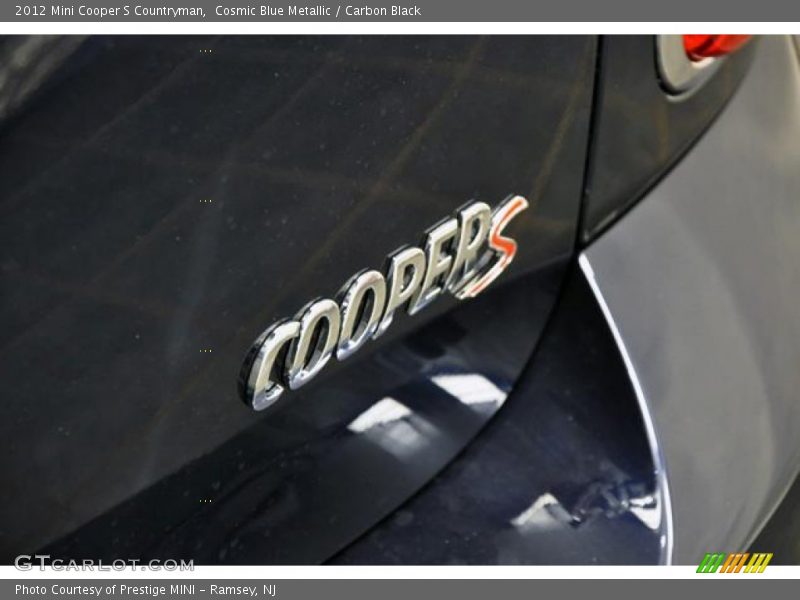 Cosmic Blue Metallic / Carbon Black 2012 Mini Cooper S Countryman