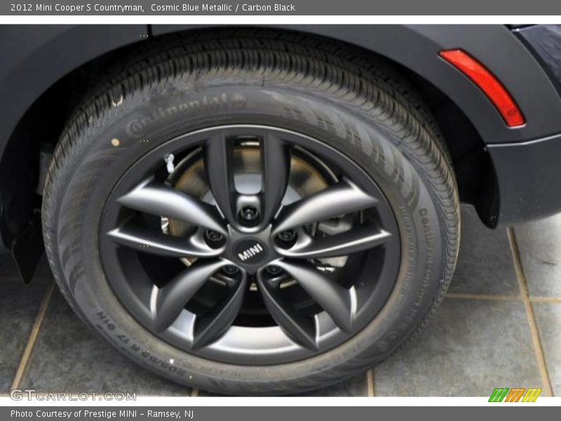 Cosmic Blue Metallic / Carbon Black 2012 Mini Cooper S Countryman