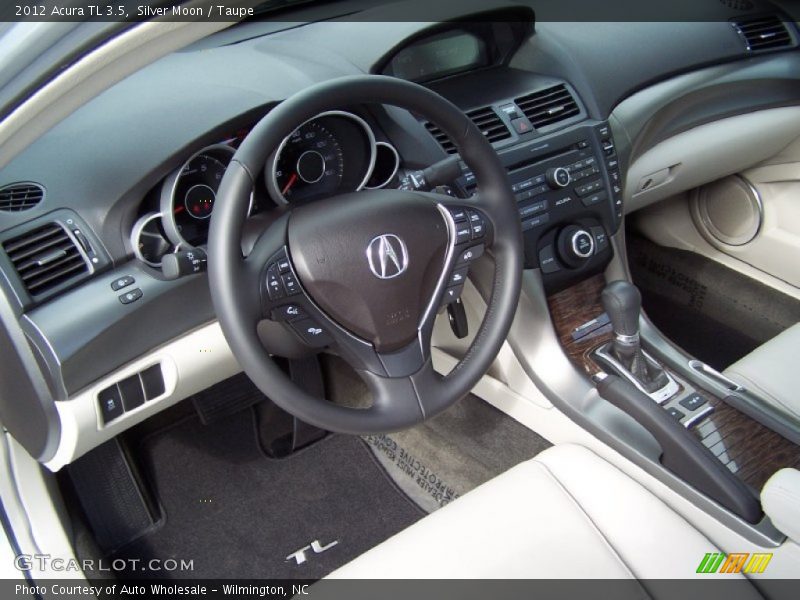 Silver Moon / Taupe 2012 Acura TL 3.5