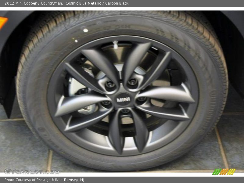 Cosmic Blue Metallic / Carbon Black 2012 Mini Cooper S Countryman