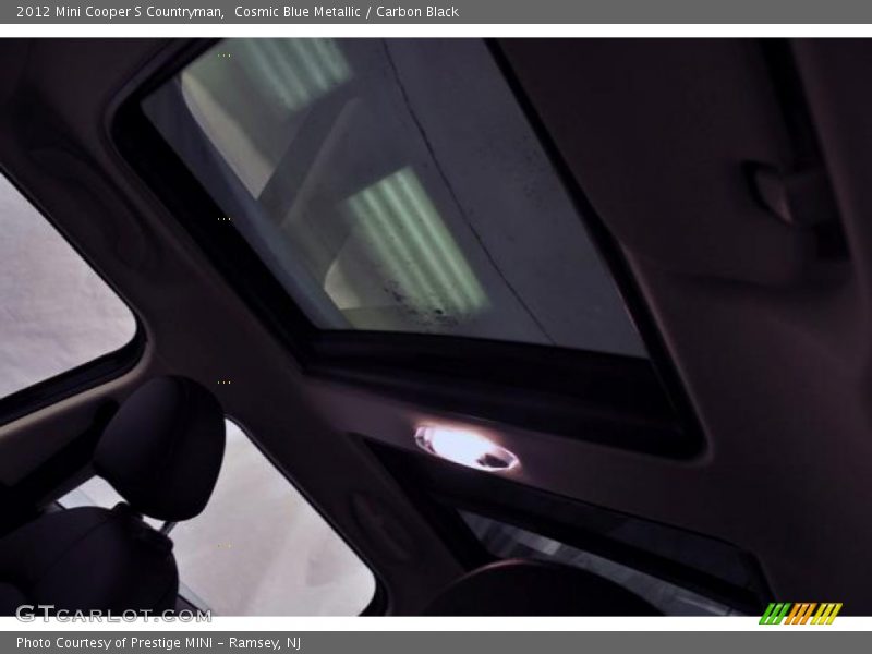 Cosmic Blue Metallic / Carbon Black 2012 Mini Cooper S Countryman