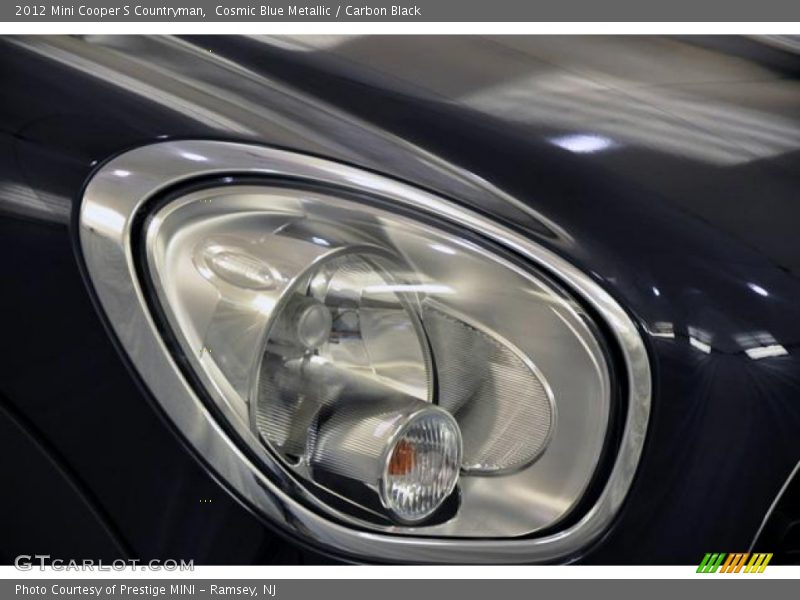 Cosmic Blue Metallic / Carbon Black 2012 Mini Cooper S Countryman