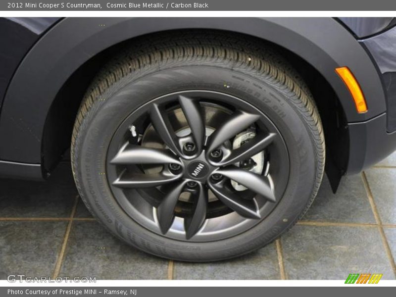 Cosmic Blue Metallic / Carbon Black 2012 Mini Cooper S Countryman