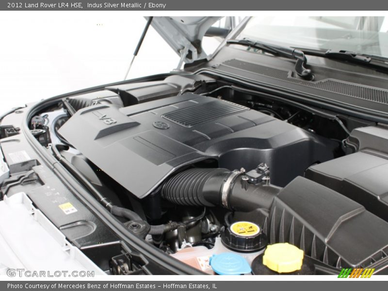 Indus Silver Metallic / Ebony 2012 Land Rover LR4 HSE