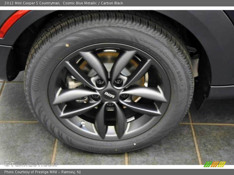 Cosmic Blue Metallic / Carbon Black 2012 Mini Cooper S Countryman