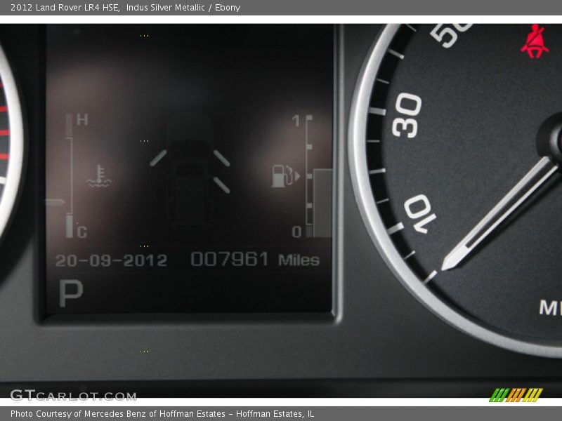 Indus Silver Metallic / Ebony 2012 Land Rover LR4 HSE