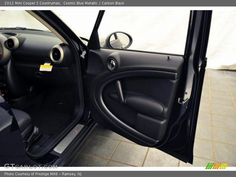 Cosmic Blue Metallic / Carbon Black 2012 Mini Cooper S Countryman