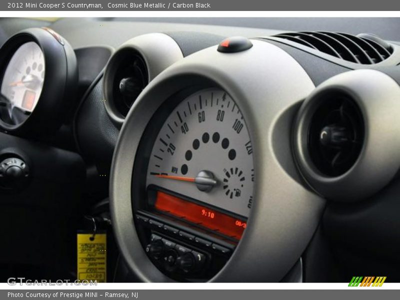 Cosmic Blue Metallic / Carbon Black 2012 Mini Cooper S Countryman
