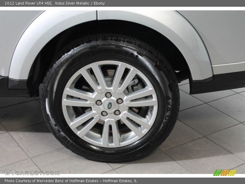 Indus Silver Metallic / Ebony 2012 Land Rover LR4 HSE