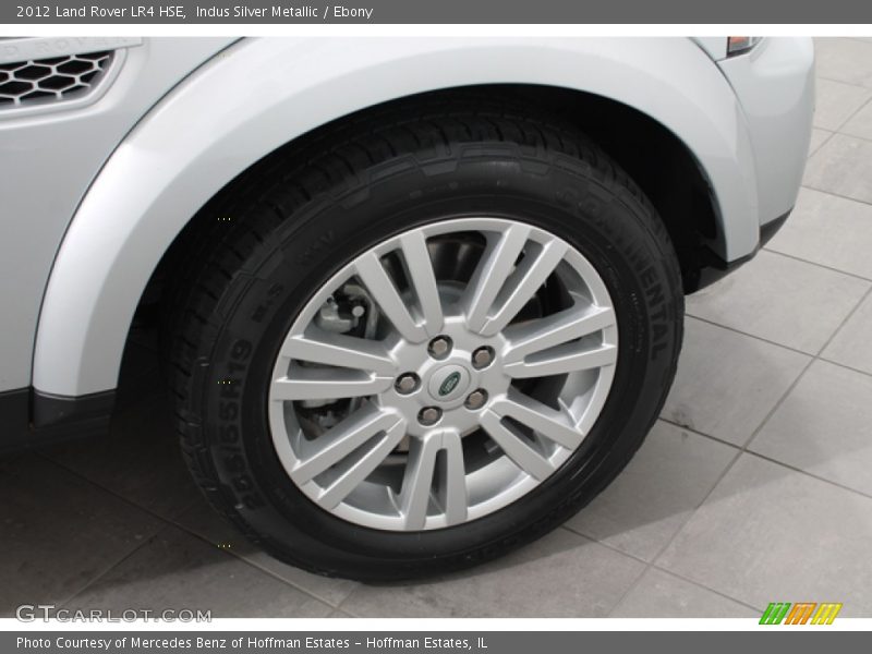 Indus Silver Metallic / Ebony 2012 Land Rover LR4 HSE