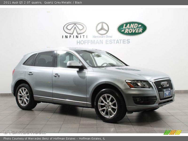 Quartz Grey Metallic / Black 2011 Audi Q5 2.0T quattro
