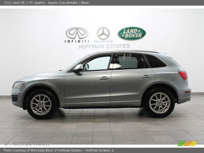 Quartz Grey Metallic / Black 2011 Audi Q5 2.0T quattro