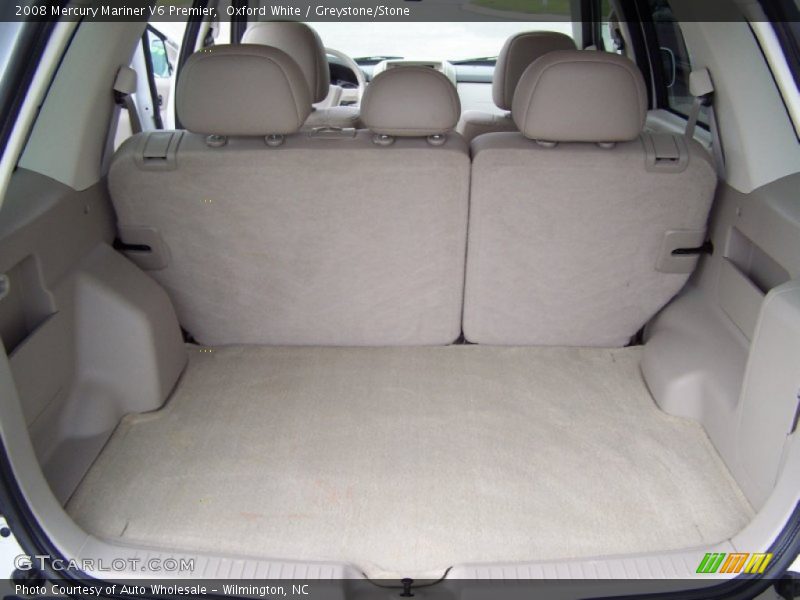 Oxford White / Greystone/Stone 2008 Mercury Mariner V6 Premier