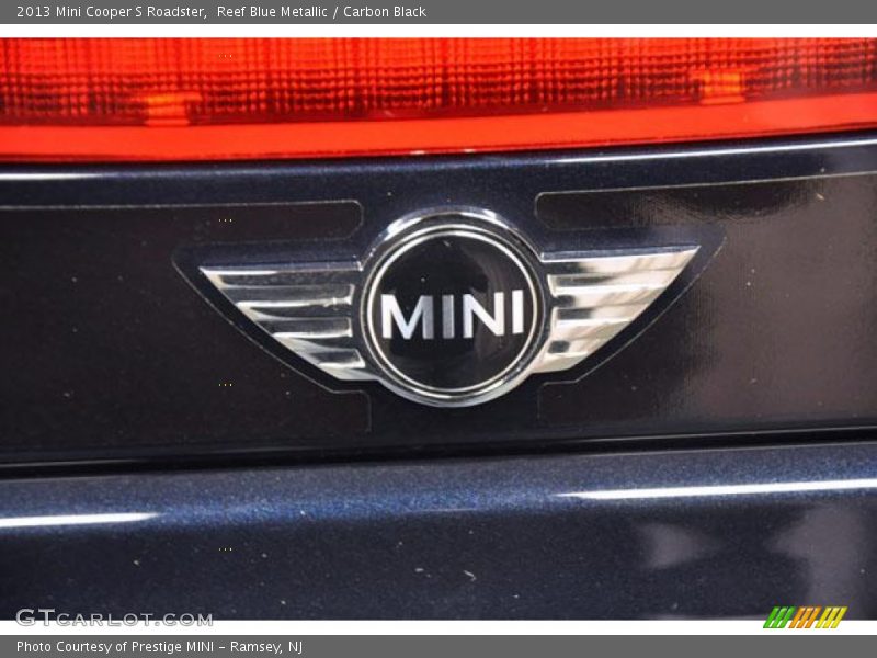 Reef Blue Metallic / Carbon Black 2013 Mini Cooper S Roadster