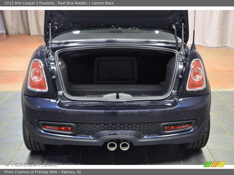 Reef Blue Metallic / Carbon Black 2013 Mini Cooper S Roadster