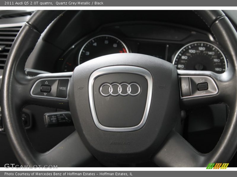 Quartz Grey Metallic / Black 2011 Audi Q5 2.0T quattro