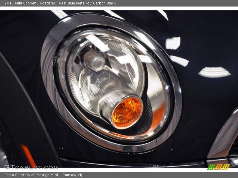 Reef Blue Metallic / Carbon Black 2013 Mini Cooper S Roadster
