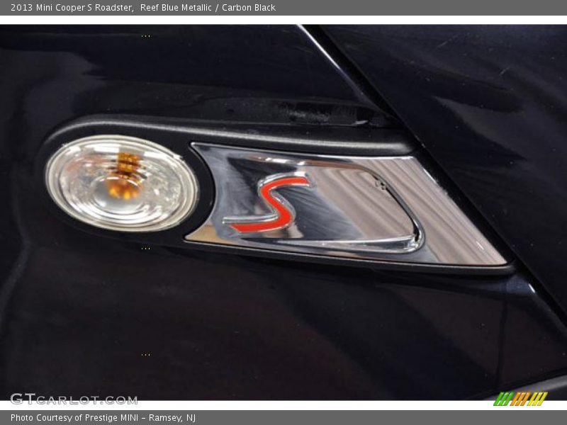 Reef Blue Metallic / Carbon Black 2013 Mini Cooper S Roadster
