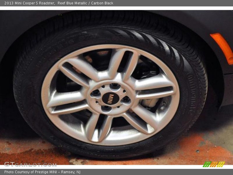Reef Blue Metallic / Carbon Black 2013 Mini Cooper S Roadster