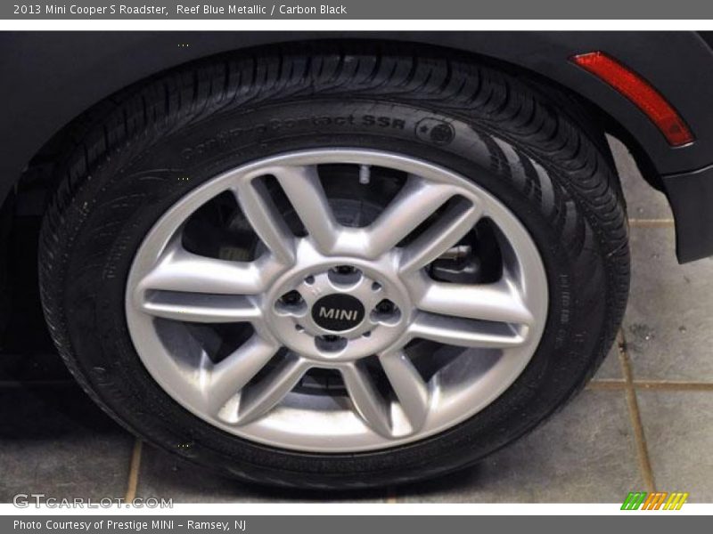 Reef Blue Metallic / Carbon Black 2013 Mini Cooper S Roadster