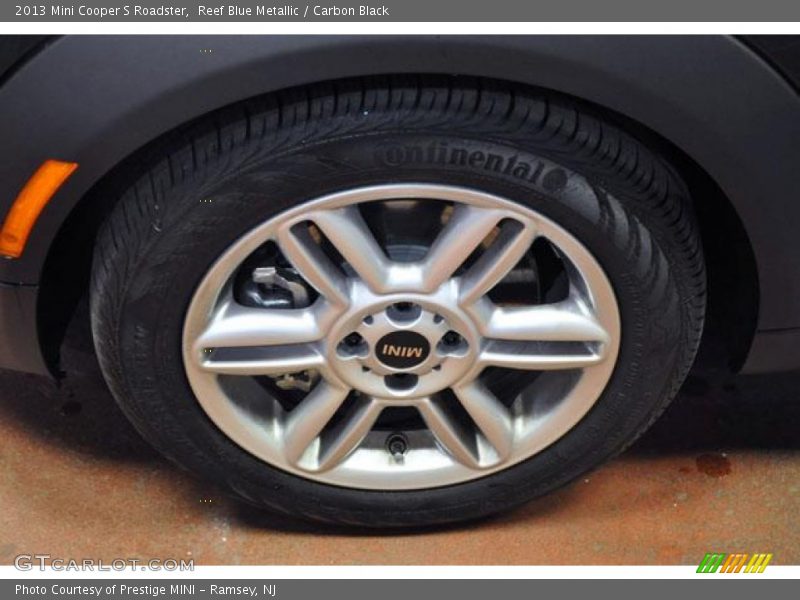 Reef Blue Metallic / Carbon Black 2013 Mini Cooper S Roadster