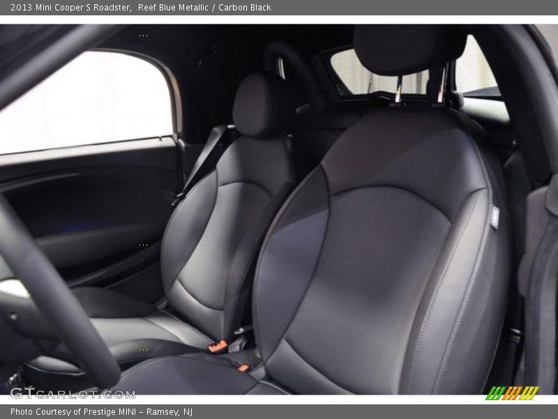 Reef Blue Metallic / Carbon Black 2013 Mini Cooper S Roadster