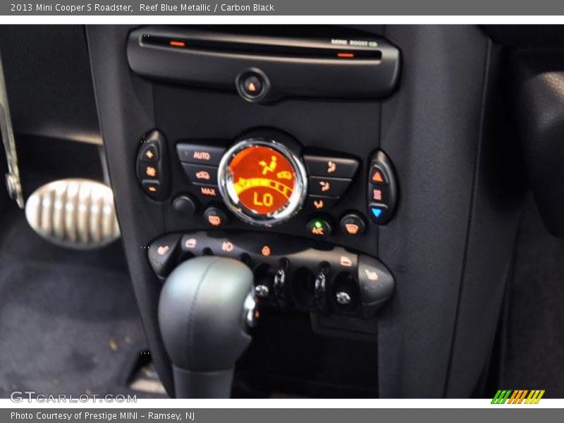 Reef Blue Metallic / Carbon Black 2013 Mini Cooper S Roadster