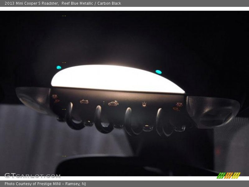 Reef Blue Metallic / Carbon Black 2013 Mini Cooper S Roadster