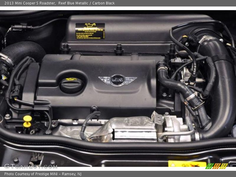 Reef Blue Metallic / Carbon Black 2013 Mini Cooper S Roadster